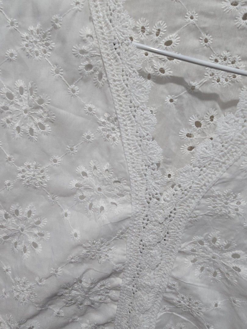 Shein Lace Eyelet Top (Category: Blouses) located in Quezon City. Submitted by dinesaur (Listing ID 1460290217, Image 2). Description: fit up to large.