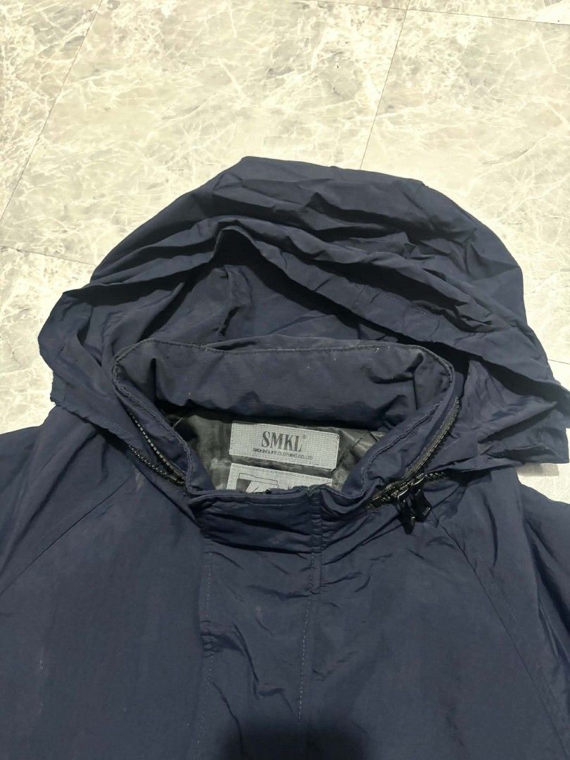 SMOKING LAB ANORAK w HOOD(SMKLAB) (Category: Coats, Jackets and Outerwear) located in Baguio. Submitted by chr0m3_h3arts (Listing ID 1460287164, Image 3). Description: SMOKING LAB ANORAK w HOOD(SMKLAB) Dimes: Width: 27 inches Length: 31 inches (ADJUSTABLE WAIST LINE) 🏷880.