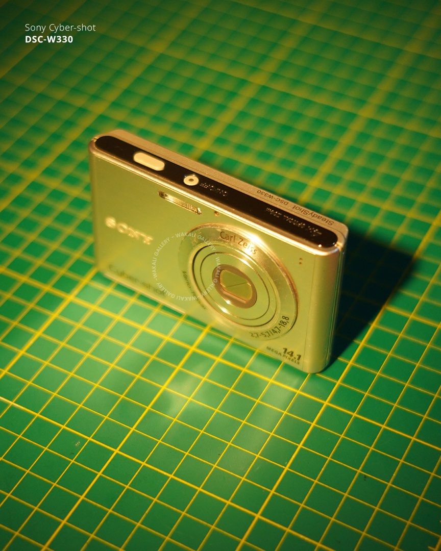 Sony Cyber-shot DSC-W330 Digital Camera (Category: Cameras) located in Marikina City. Submitted by ian1997_ (Listing ID 1460161791, Image 1). Description: - Sony Cyber-shot DSC-W330 Digital Camera - Sleek Silver Finish - 14.1 Megapixels for clear photos - Quality Carl Zeiss Lens - Ideal for everyday photography - Pre-loved and ready for its next adventure!.