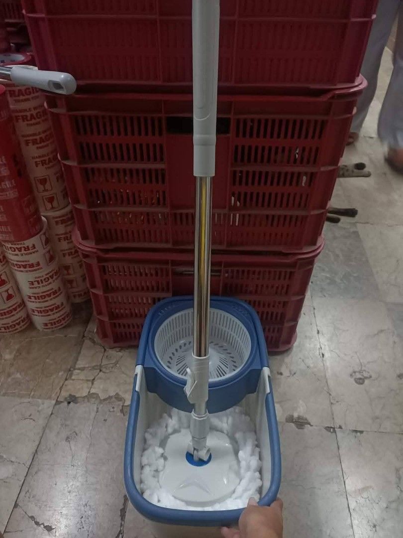 SPIN MOP TORNADO MOP FLOOR CLEANING MOP (Category: Cleaning Tools & Supplies) located in Quezon City. Submitted by miriamreyes006 (Listing ID 1460157500, Image 2). Description: SPIN MOP TORNADO MOP FLOOR CLEANING MOP SIZE: BIG BRAND NEW‼️ BRAND NEW ‼️ Php 350.00 ONLY.