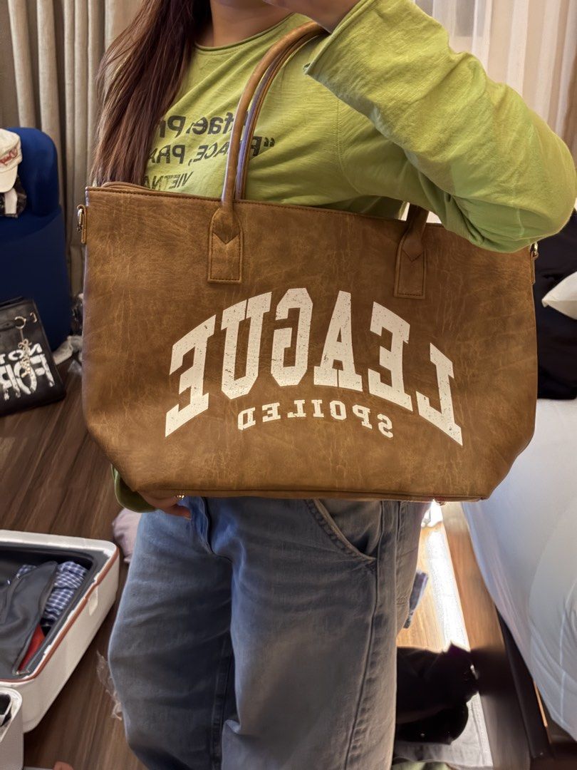 Spoiled Made League Tote Bag (Category: Tote Bags) located in Manila. Submitted by bellaasrt (Listing ID 1460137243, Image 1). Description: Not used! Bought in vietnam.