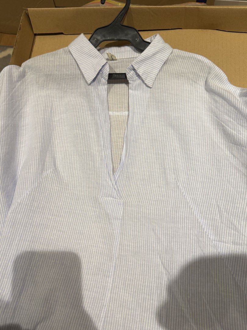 Striped midsleeve top (Category: Others Tops) located in Paranaque City. Submitted by preluvdbyp (Listing ID 1460219703, Image 2). Description: •Payment Options: GCash or BPI Bank Transfer •Delivery/Shipping fee to be shouldered by buyer.