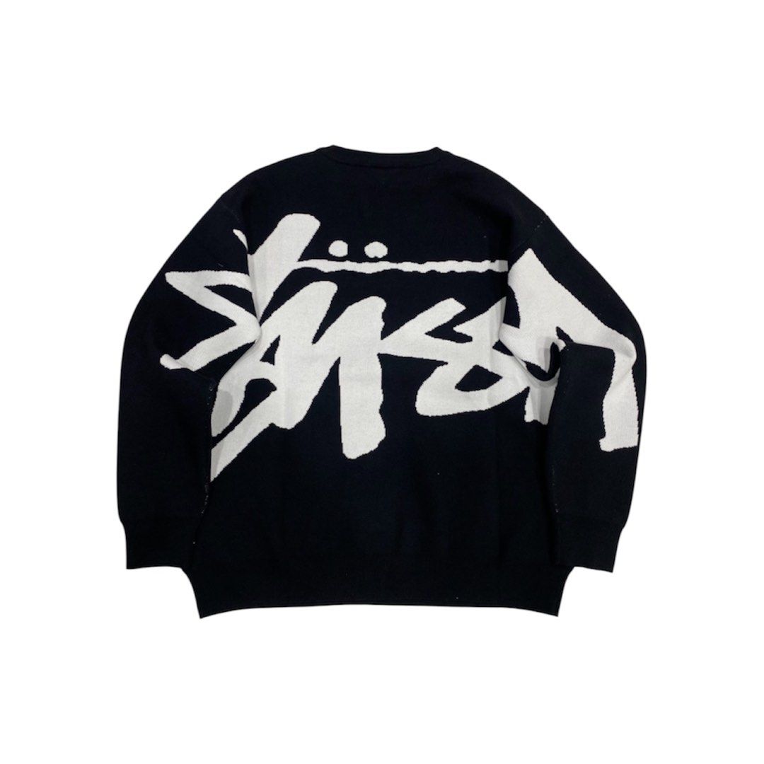 STUSSY KNITTED LONGSLEEVE (Category: Coats, Jackets and Outerwear) located in Manila. Submitted by brndn.rgld (Listing ID 1460298347, Image 2). Description: SLIGHTLY NEGO FOR SURE BUYER DM FOR AVAILABLE SIZE LIKE NEW NO ISSUE.
