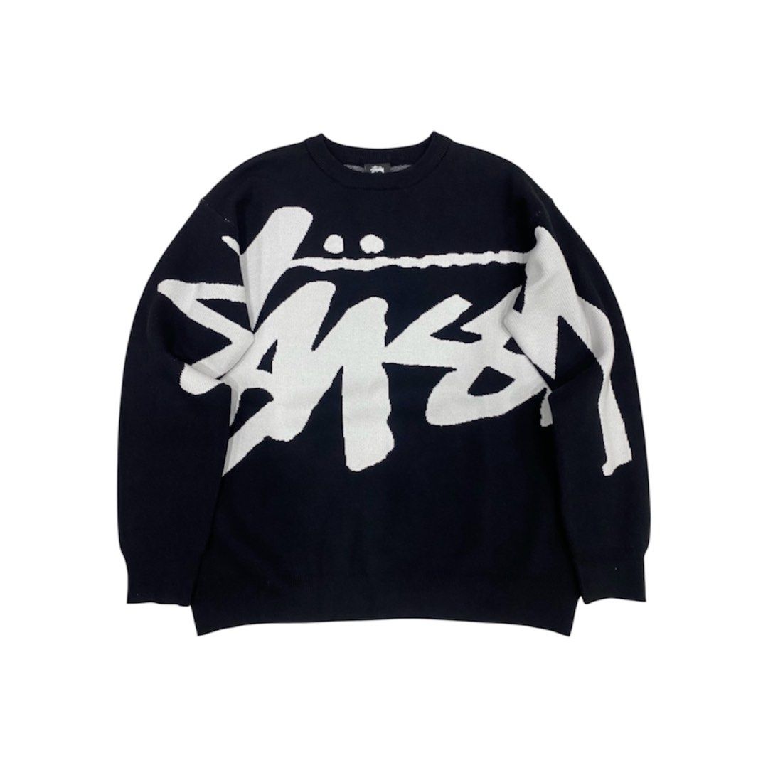 STUSSY KNITTED LONGSLEEVE (Category: Coats, Jackets and Outerwear) located in Manila. Submitted by brndn.rgld (Listing ID 1460298347, Image 1). Description: SLIGHTLY NEGO FOR SURE BUYER DM FOR AVAILABLE SIZE LIKE NEW NO ISSUE.