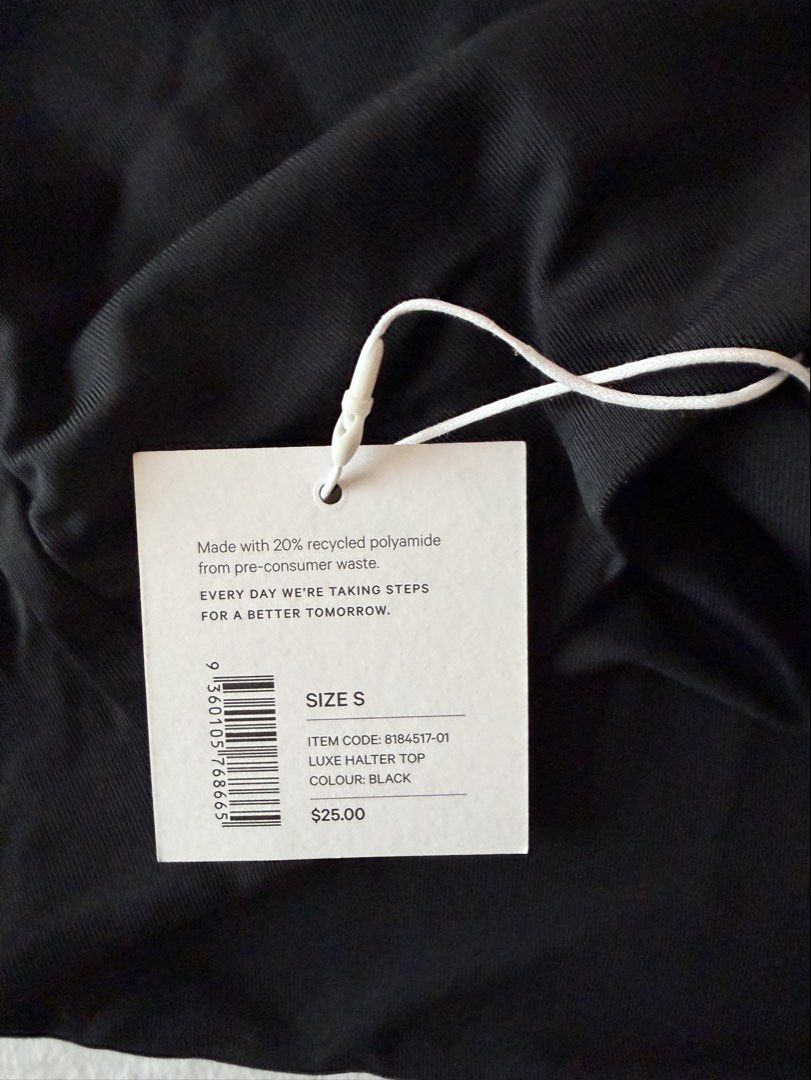 SUPRE Black Halter Top (Category: Sleeveless) located in Angeles City. Submitted by aicl_ (Listing ID 1460131834, Image 3). Description: Perfect going out top Australian brand Brand new with tag.