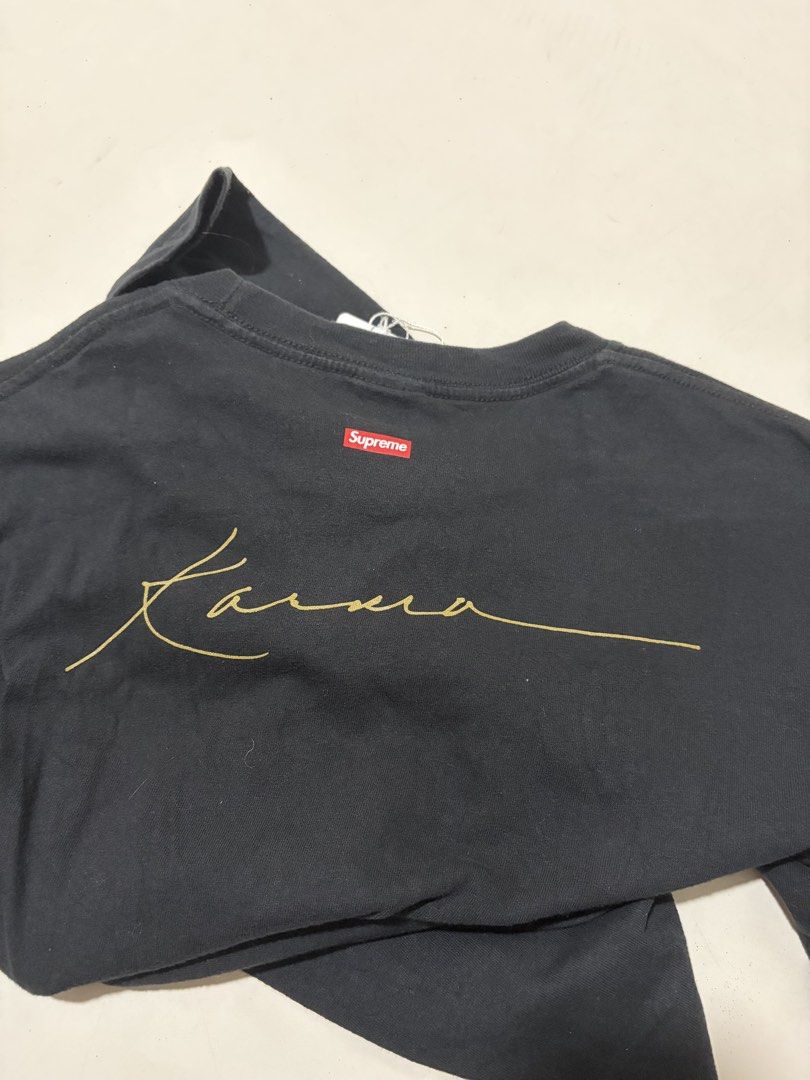 Supreme Pharoah Sanders (Category: Tshirts & Polo Shirts ) located in Manila. Submitted by swaaaaggy (Listing ID 1460197261, Image 3). Description: Supreme Pharoah Sanders Photo Tee Size M (20x27) Good Condition (black mark on graphic) Authentic ₱2,000 .