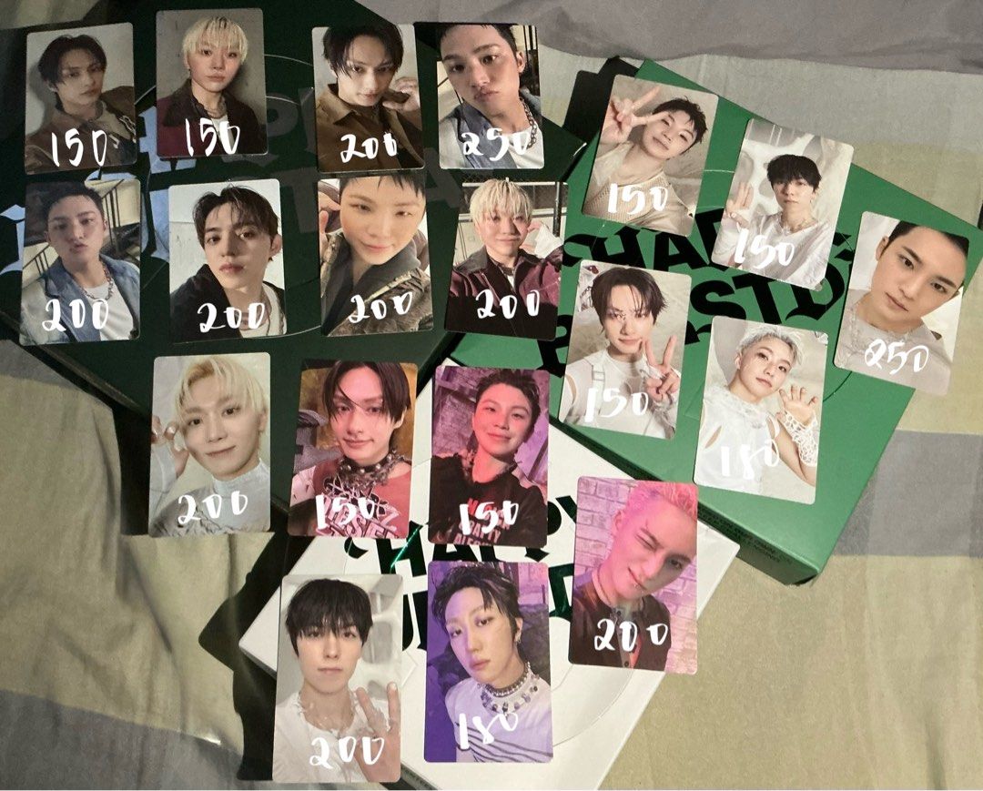 seventeen svt happy burstday pc (Category: K-Wave Merchandise) located in Manila. Submitted by zpwldiakfn (Listing ID 1460271176, Image 1). Description: - price per pc on photo - all onhand - payo - mop: gcash, bank transfer message me for pics/vids !!.