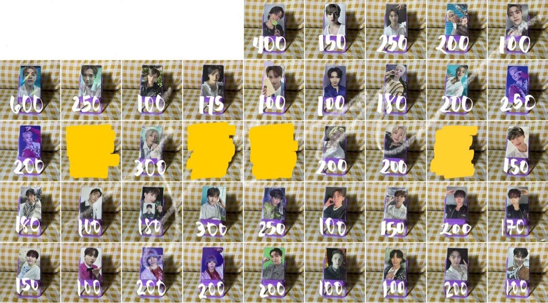 seventeen svt photocards (Category: K-Wave Merchandise) located in Caloocan City. Submitted by zpwldiakfn (Listing ID 1460271912, Image 1). Description: - price per pc on photo - all onhand - payo - mop: gcash, bank transfer message me for pics/vids !!.