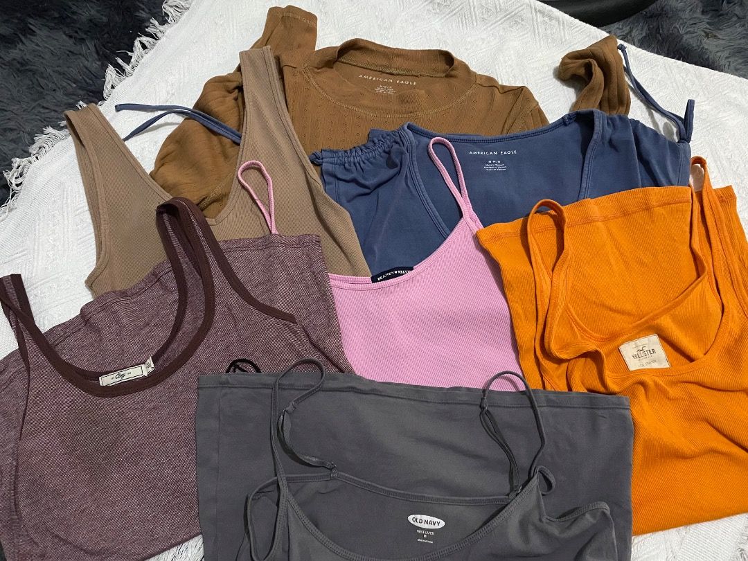 TAKE ALL branded sando and tops (Category: Sleeveless) located in Manila. Submitted by barbie0797 (Listing ID 1460295468, Image 2). Description: Take all All branded.