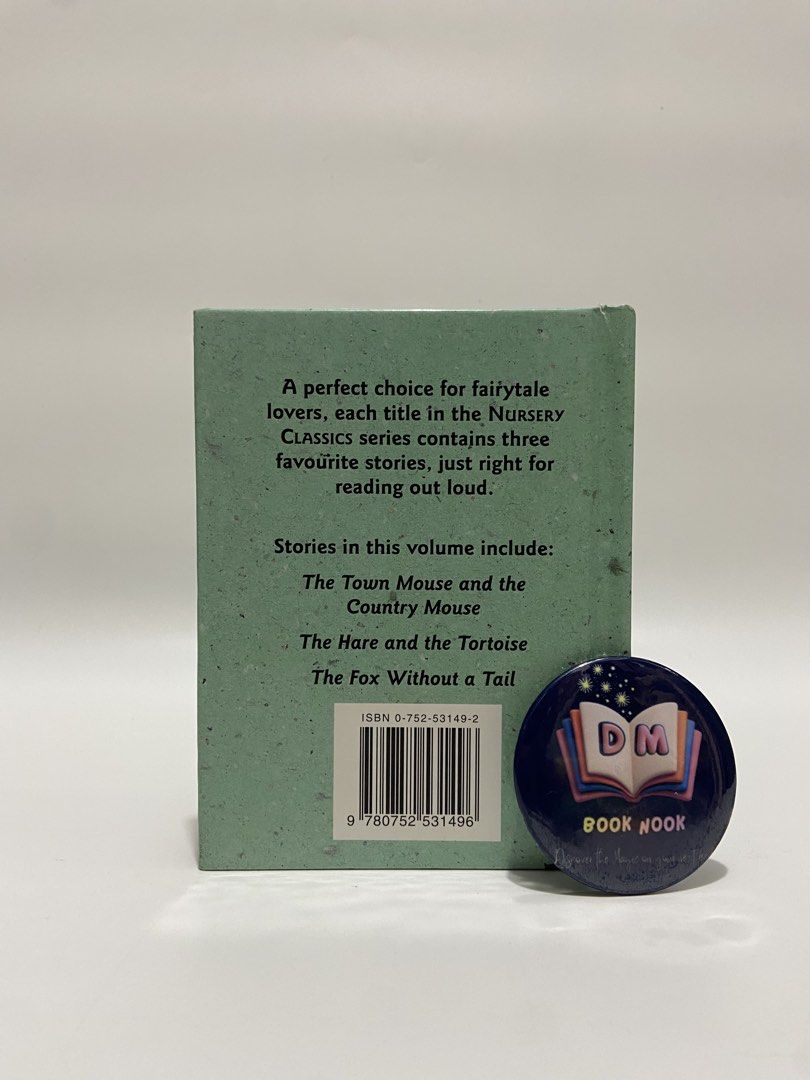 Tales from Aesop’s Fables (Category: Children's Books) located in Caloocan City. Submitted by dmbooknook (Listing ID 1460259155, Image 2). Description: - VGUC | Pocket-sized Hardcover - Published by Parragon 🦊 𝙏𝙖𝙡𝙚𝙨 𝙛𝙧𝙤𝙢 𝘼𝙚𝙨𝙤𝙥’𝙨 𝙁𝙖𝙗𝙡𝙚𝙨 - 𝙉𝙪𝙧𝙨𝙚𝙧𝙮 𝘾𝙡𝙖𝙨𝙨𝙞𝙘𝙨 | 𝙏𝙞𝙢𝙚𝙡𝙚𝙨𝙨 𝙢𝙤𝙧𝙖𝙡𝙨 𝙬𝙞𝙩𝙝 𝙘𝙪𝙩𝙚 𝙖𝙣𝙞𝙢𝙖𝙡 𝙩𝙖𝙡𝙚𝙨 (𝙏𝙝𝙚 𝙏𝙤𝙧𝙩𝙤𝙞𝙨𝙚 & 𝙏𝙝𝙚 𝙃𝙖𝙧𝙚, 𝙏𝙤𝙬𝙣 𝙈𝙤𝙪𝙨𝙚 & 𝘾𝙤𝙪𝙣𝙩𝙧𝙮 𝙈�