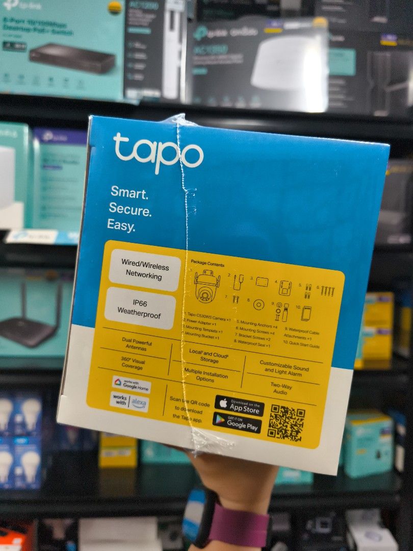TAPO C530WS OUTDOOR CCTV (Category: Security Systems & CCTV Cameras) located in Taguig. Submitted by tplink.imackdigitals (Listing ID 1460206122, Image 3). Description: .