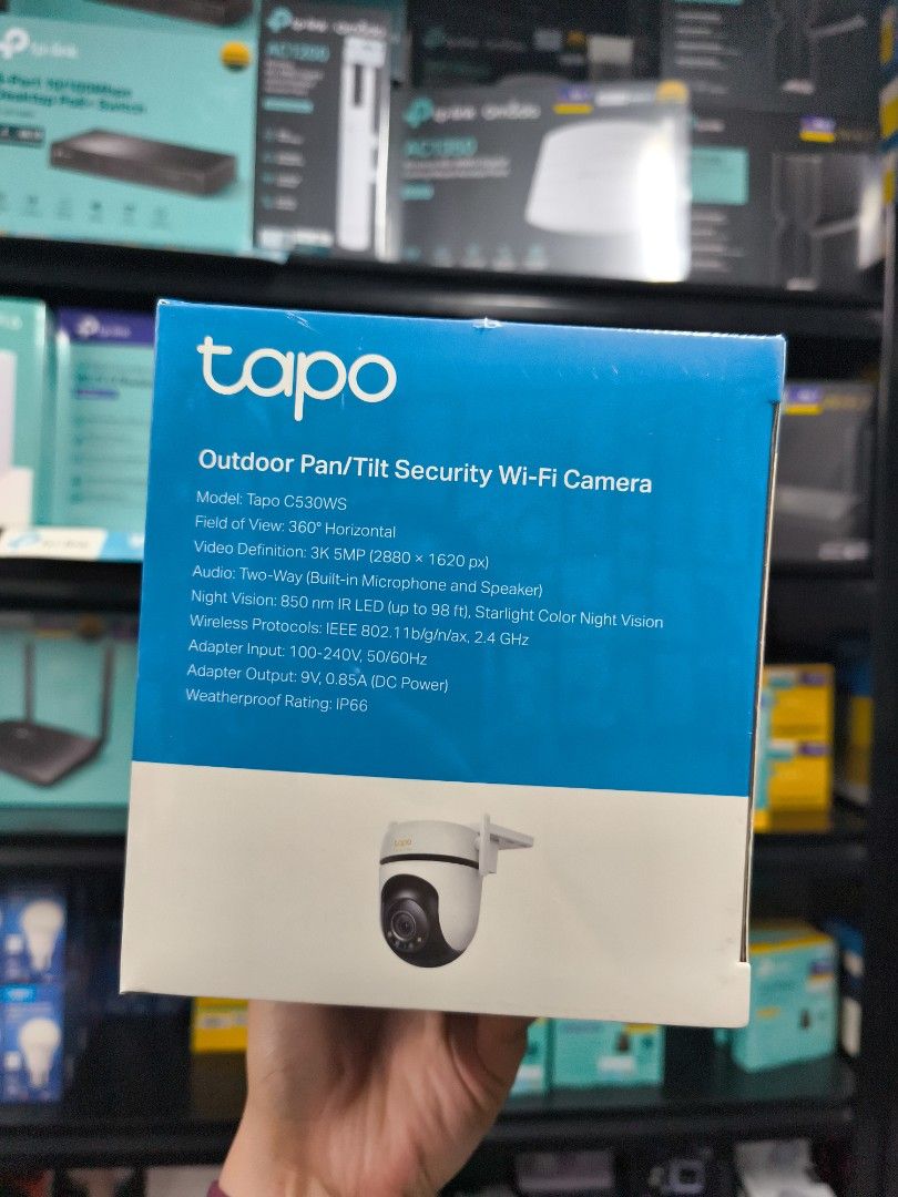 TAPO C530WS OUTDOOR CCTV (Category: Security Systems & CCTV Cameras) located in Taguig. Submitted by tplink.imackdigitals (Listing ID 1460206122, Image 2). Description: .