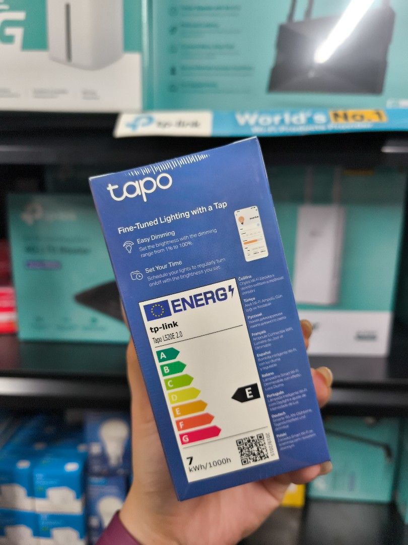 TAPO L520E SMART WIFI LIGHTBULB DIMMABLE (Category: Lighting) located in Taguig. Submitted by tplink.imackdigitals (Listing ID 1460204873, Image 2). Description: .