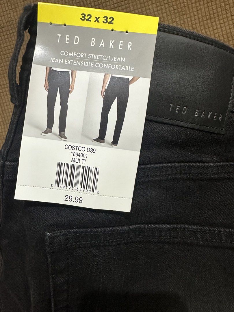 Ted Baker Comfort Stretch Jeans (Category: Jeans) located in Mandaluyong City. Submitted by heyitstey (Listing ID 1460255200, Image 1). Description: Brand new with tags original from Canada Ted Baker Men’s Comfort Stretch Jeans Size 32x32 color Black onhand ready to ship location: mandaluyong/QC lalamove/jnt/LBC.