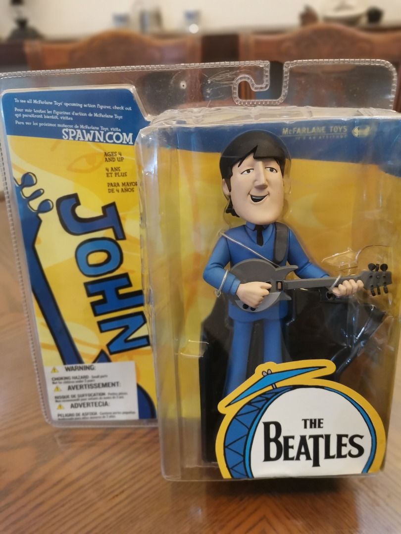 The Beatles 'john' mcfarlane (Category: Vintage Collectibles) located in Tarlac. Submitted by la.figz (Listing ID 1460304572, Image 1). Description: The Beatles 'john' mcfarlane Misb Box condition :8/10 Location tarlac Mod:Lbc cop/jnt .