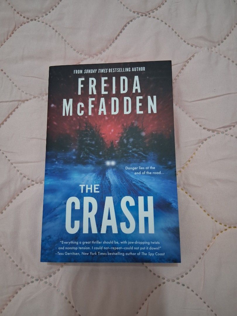 the crash - freida mcfadden (sprayed edges) (Category: Storybooks) located in Manila. Submitted by sazhimi (Listing ID 1460218868, Image 2). Description: - brand new, uk paperback (limited edition sprayed edges) - in good condition - bought from the works uk.