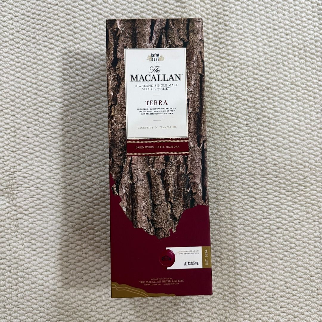 The Macallan - Terra | Single Malt Scotch Whisky (Category: Beverages) located in Imus. Submitted by chloe1268 (Listing ID 1460129031, Image 1). Description: .