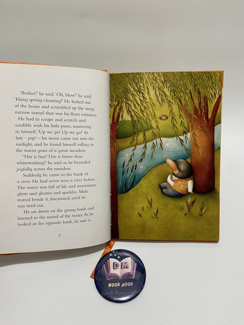 The Wind in the Willows — Ladybird Classics (Category: Children's Books) located in Caloocan City. Submitted by dmbooknook (Listing ID 1460264694, Image 3). Description: 🏷️ 150 only! 💬 EUC, small corner tear/bump ✨ 𝐋𝐀𝐃𝐘𝐁𝐈𝐑𝐃 𝐂𝐋𝐀𝐒𝐒𝐈𝐂𝐒 - 𝐓𝐢𝐦𝐞𝐥𝐞𝐬𝐬 𝐌𝐚𝐠𝐢𝐜 𝐢𝐬 𝐁𝐚𝐜𝐤! ✨ 📖 The Wind in the Willows By Kenneth Grahame 🌿✨ Adventure by the riverbank! Meet Mole, Ratty, Badger & the daring Mr. Toad in this timeless classic! P