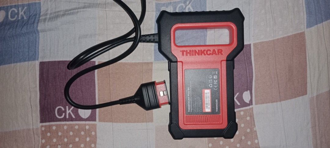 THINKCAR OBD2 Car Diagnostic Scanner Tool (Category: Other Automotive Parts and Accessories) located in Las Pinas. Submitted by mikedee_8888 (Listing ID 1460275277, Image 1). Description: - THINKCAR OBD2 Scanner - Reads and clears engine trouble codes - Connects directly to your car's OBD-II port - Diagnose and check engine issues - Comes with necessary cable - Tested and confirmed working 3,500.