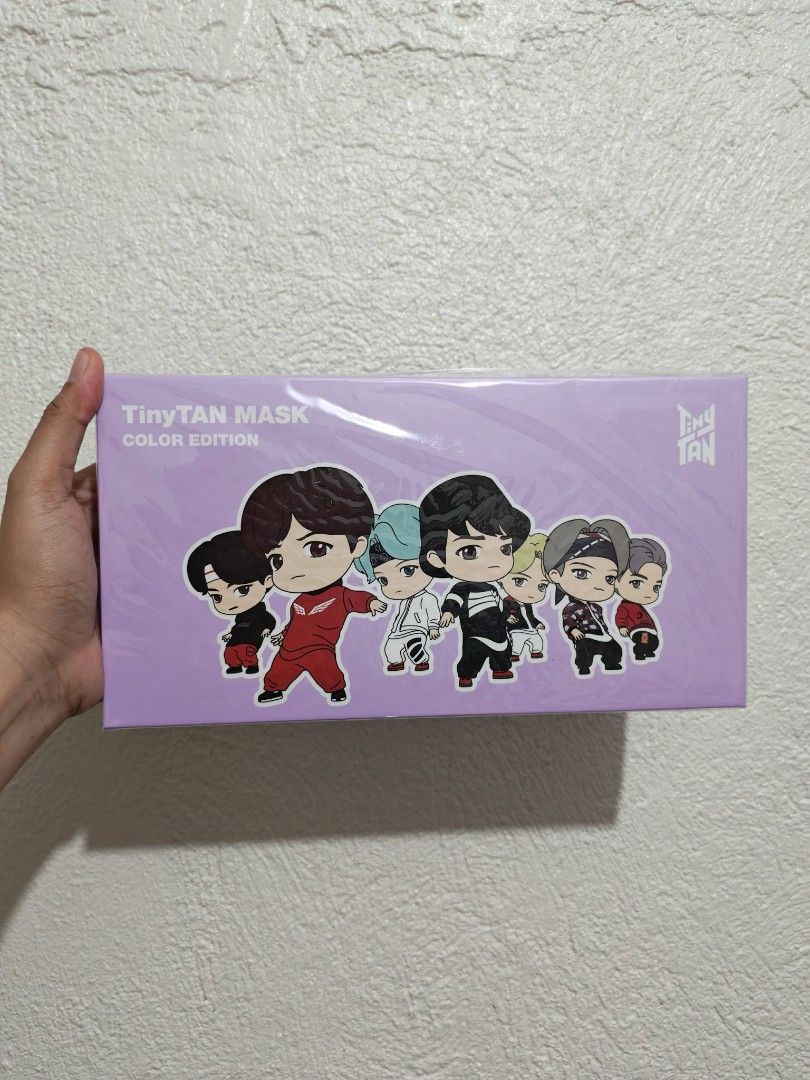Tinytan Mask- Colored Edition (Set OT7) (Category: Designer & Blind Box Toys) located in Calamba. Submitted by page_areumone1 (Listing ID 1460294685, Image 2). Description: .