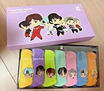 Tinytan Mask- Colored Edition (Set OT7) (Category: Designer & Blind Box Toys) located in Calamba. Submitted by page_areumone1 (Listing ID 1460294685, Image 1). Description: .