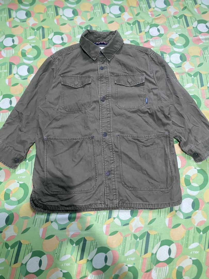 Tommy Helfiger Cargo Jacket (Category: Coats, Jackets and Outerwear) located in Manila. Submitted by thrift-things (Listing ID 1460174400, Image 2). Description: sobrang gand ng design sa likod anlalaki ng burda.