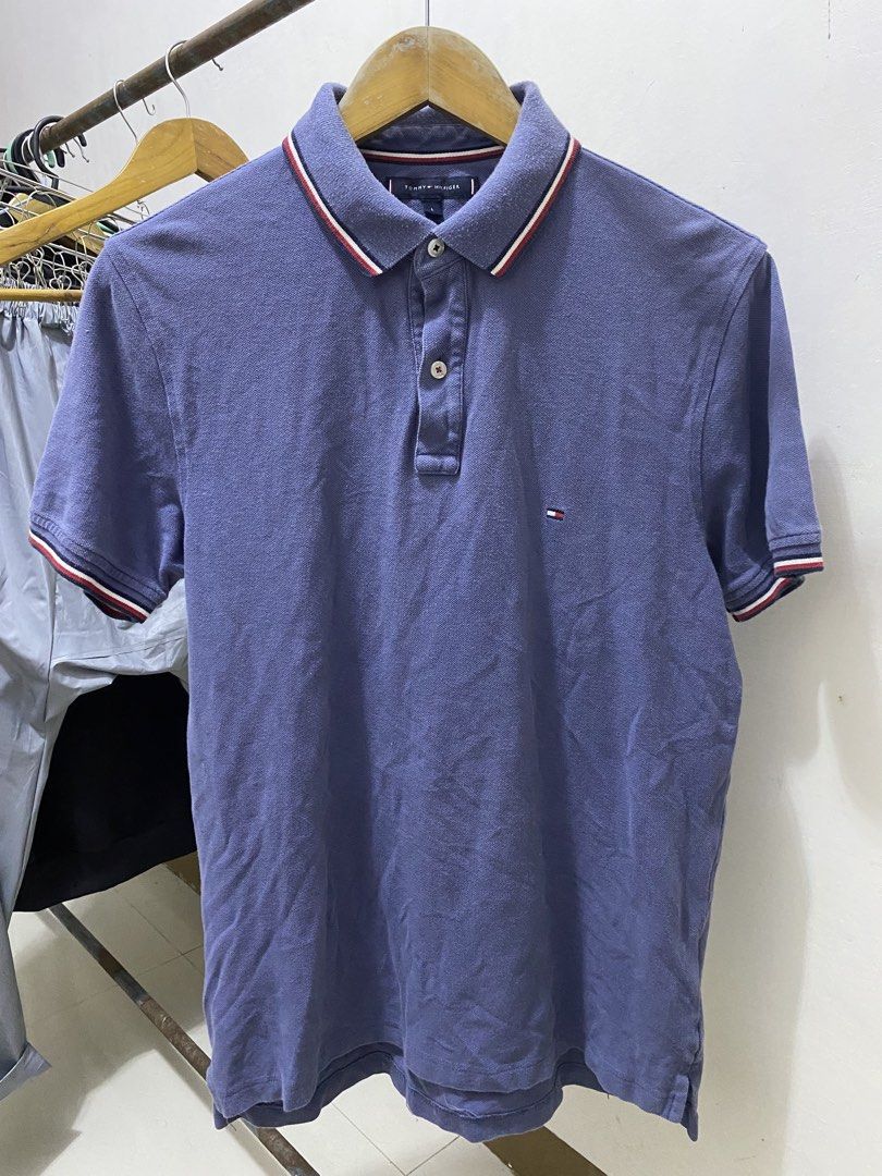 Tommy Hilfiger (Category: Tshirts & Polo Shirts ) located in Lucena. Submitted by catherineluces18 (Listing ID 1460260077, Image 1). Description: 19.5" width 26-27" length L on tag no flaws need wash only.