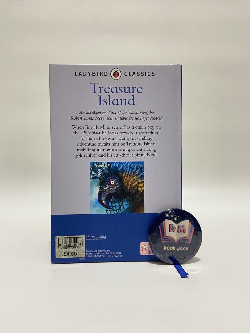 Treasure Island (Category: Children's Books) located in Caloocan City. Submitted by dmbooknook (Listing ID 1460275106, Image 2). Description: 💬 EUC, small corner tear/bump 📖 Treasure Island By Robert Louis Stevenson 🦜🏴‍☠️ Yo ho ho! Adventure awaits! Join Jim Hawkins on his hunt for buried treasure, pirates, and parrots! Full of thrill for your little explorer. ✨ 𝐋𝐀𝐃𝐘𝐁𝐈𝐑𝐃 𝐂𝐋𝐀𝐒𝐒𝐈𝐂𝐒 - 𝐓𝐢𝐦𝐞𝐥𝐞𝐬𝐬 𝐌𝐚𝐠𝐢𝐜 𝐢𝐬 𝐁𝐚𝐜𝐤! ✨ 