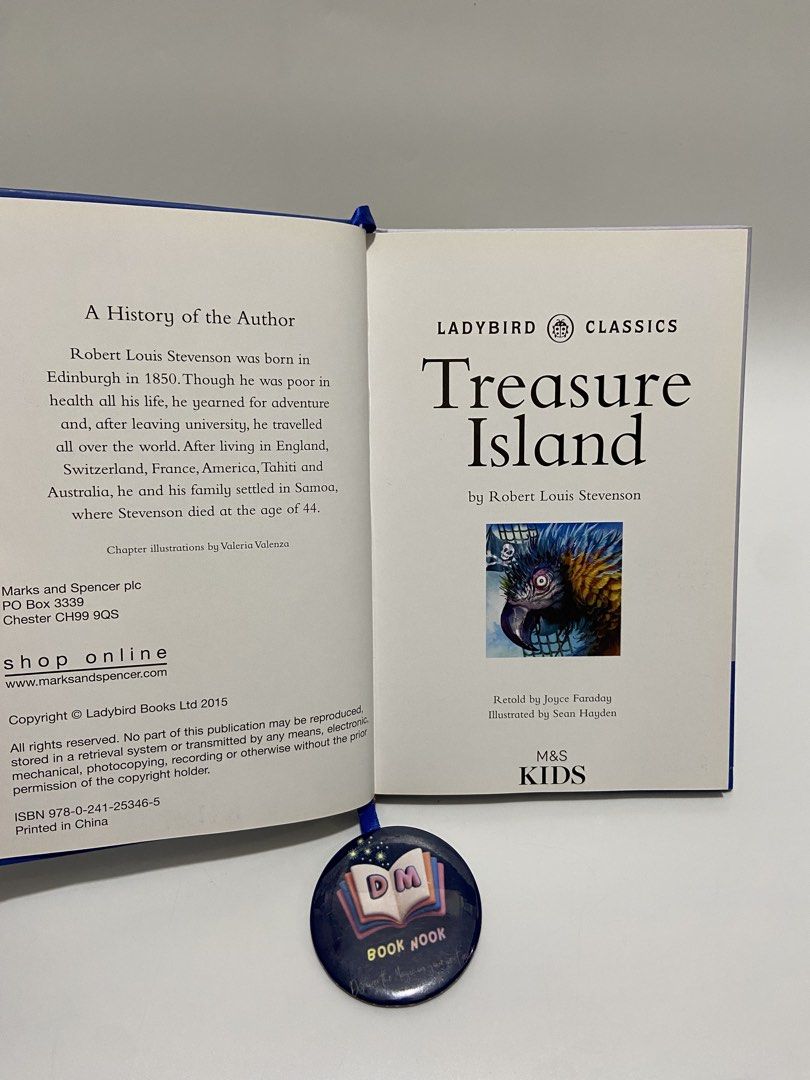 Treasure Island (Category: Children's Books) located in Caloocan City. Submitted by dmbooknook (Listing ID 1460275106, Image 3). Description: 💬 EUC, small corner tear/bump 📖 Treasure Island By Robert Louis Stevenson 🦜🏴‍☠️ Yo ho ho! Adventure awaits! Join Jim Hawkins on his hunt for buried treasure, pirates, and parrots! Full of thrill for your little explorer. ✨ 𝐋𝐀𝐃𝐘𝐁𝐈𝐑𝐃 𝐂𝐋𝐀𝐒𝐒𝐈𝐂𝐒 - 𝐓𝐢𝐦𝐞𝐥𝐞𝐬𝐬 𝐌𝐚𝐠𝐢𝐜 𝐢𝐬 𝐁𝐚𝐜𝐤! ✨ 