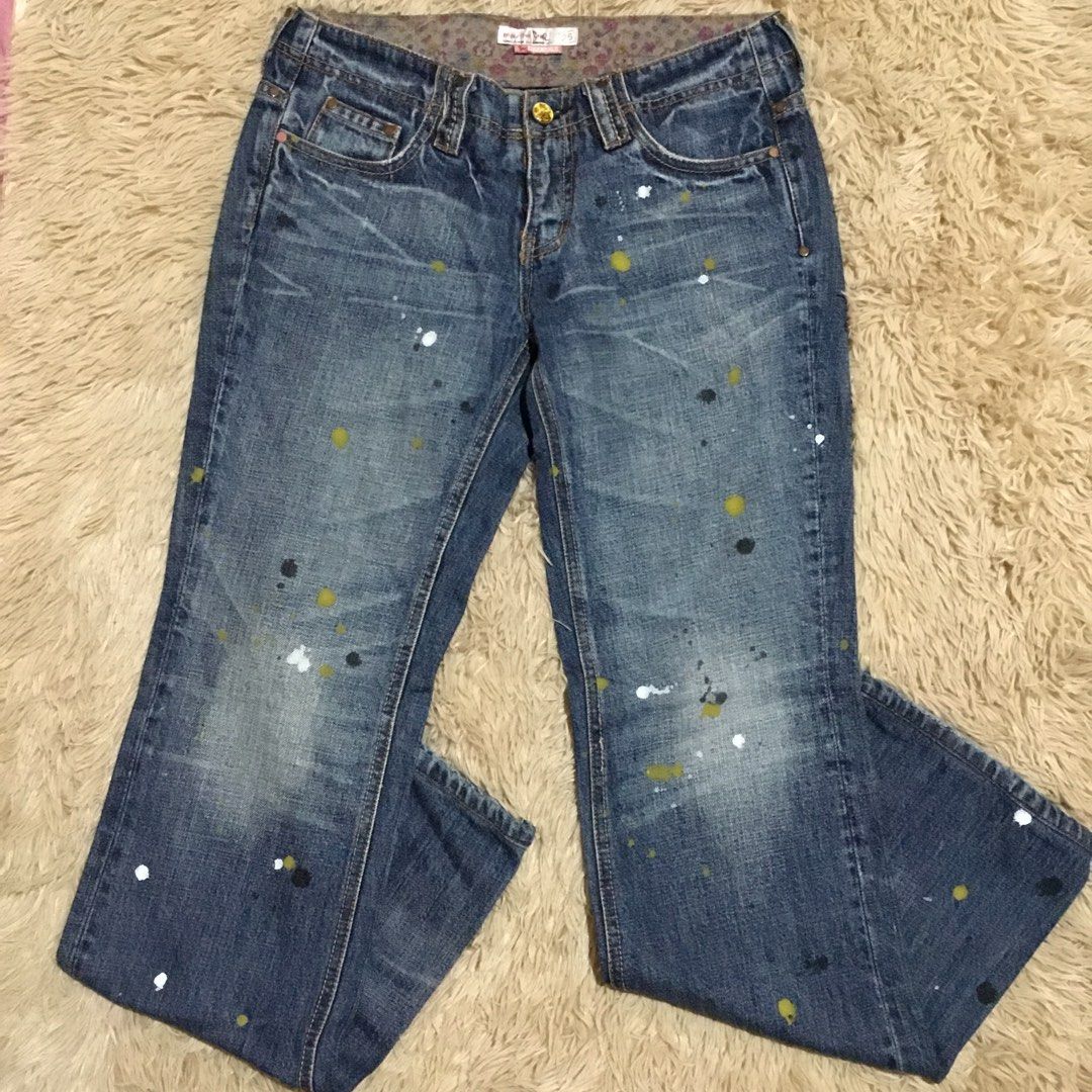Triple Five Soul Flare Pants (Category: Jeans) located in Baguio. Submitted by jaaanee (Listing ID 1460194617, Image 1). Description: No issue MOD : JNT MOP : GCASH.