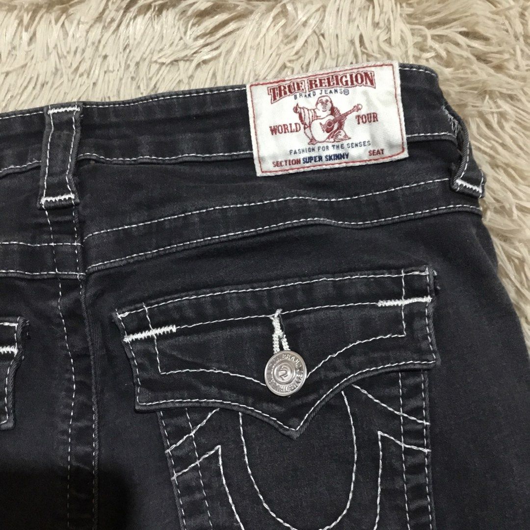 True Religion Skinny Selection (Category: Jeans) located in Baguio. Submitted by jaaanee (Listing ID 1460197513, Image 3). Description: Issue : washable stains MOD : JNT MOP : GCASH.