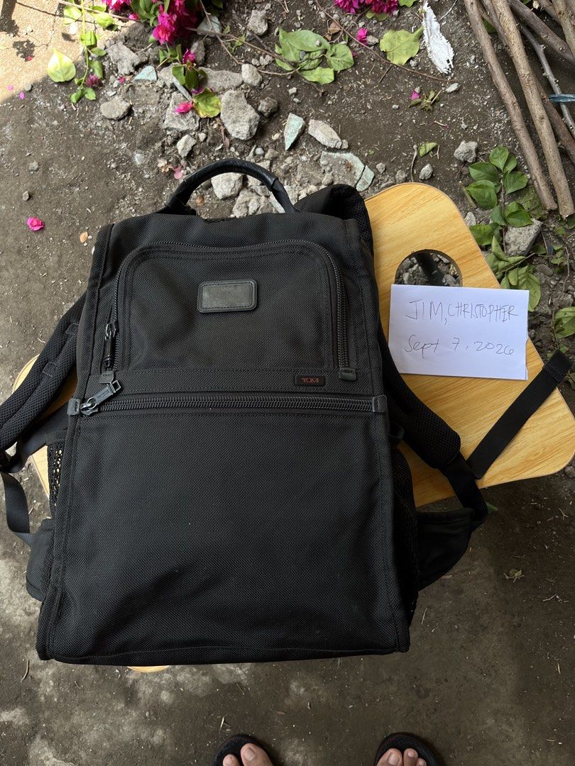 Tumi Black Backpack (Category: Backpacks) located in Davao. Submitted by streetsight (Listing ID 1460130138, Image 1). Description: For Sale🎒 Tumi Alpha 3 solution backpack Excellent Condition Color rate 10:10 Have minimal sign of use Price 6500✍️ Davao City Location .