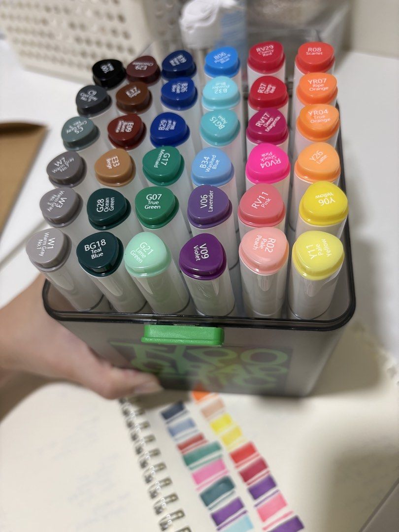 TYPO Graphic Artists Markers (36 Pcs) (Category: Stationery & School Supplies) located in Mandaluyong City. Submitted by twonett (Listing ID 1457300547, Image 2). Description: Accidentally dropped this at TYPO and the case broke, so I bought it! It’s basically good as new!! Original price: P,1599 Selling it for P1000.