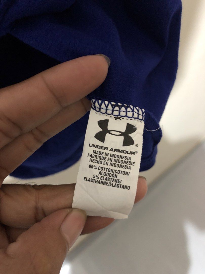 UA Royal Blue Shirt (Category: Tshirts & Polo Shirts ) located in Manila. Submitted by raremountain00 (Listing ID 1460270103, Image 3). Description: Authentic Excellent condition No issue.