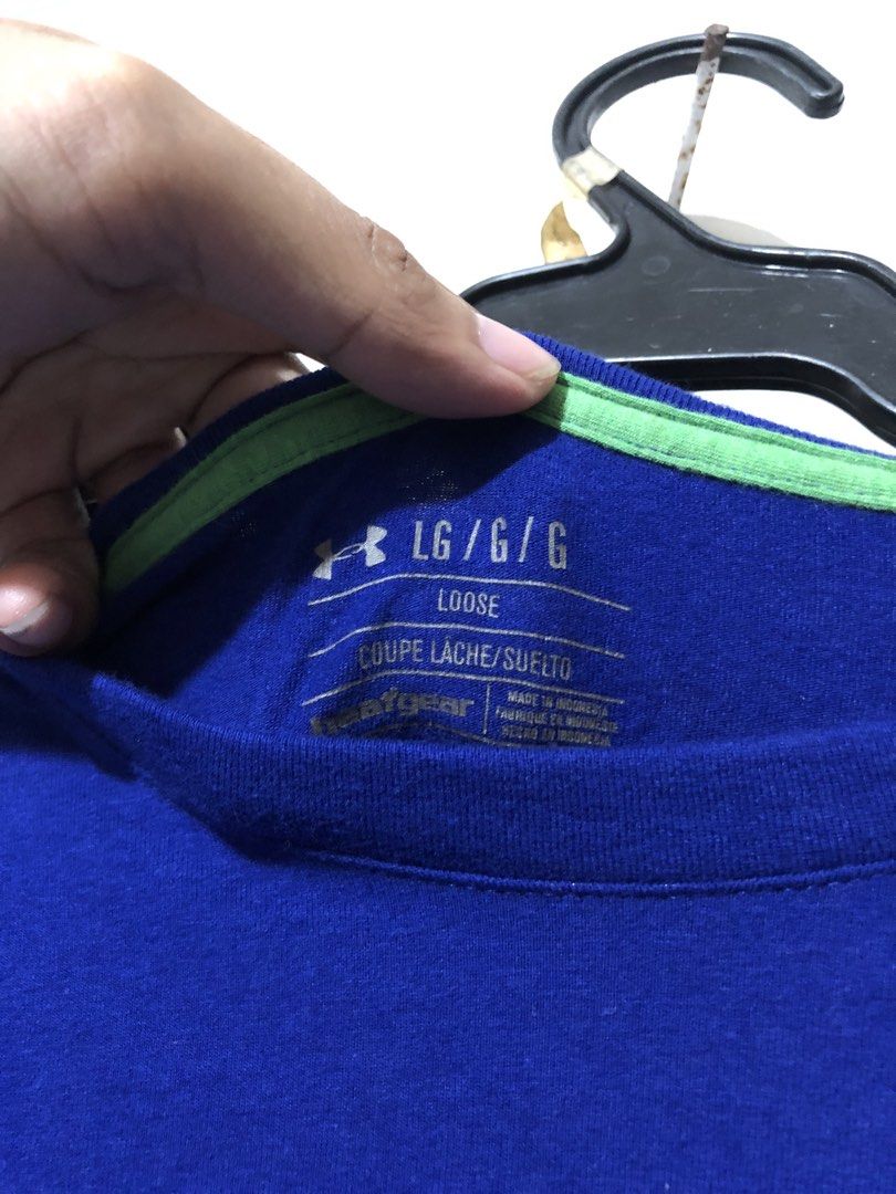 UA Royal Blue Shirt (Category: Tshirts & Polo Shirts ) located in Manila. Submitted by raremountain00 (Listing ID 1460270103, Image 2). Description: Authentic Excellent condition No issue.