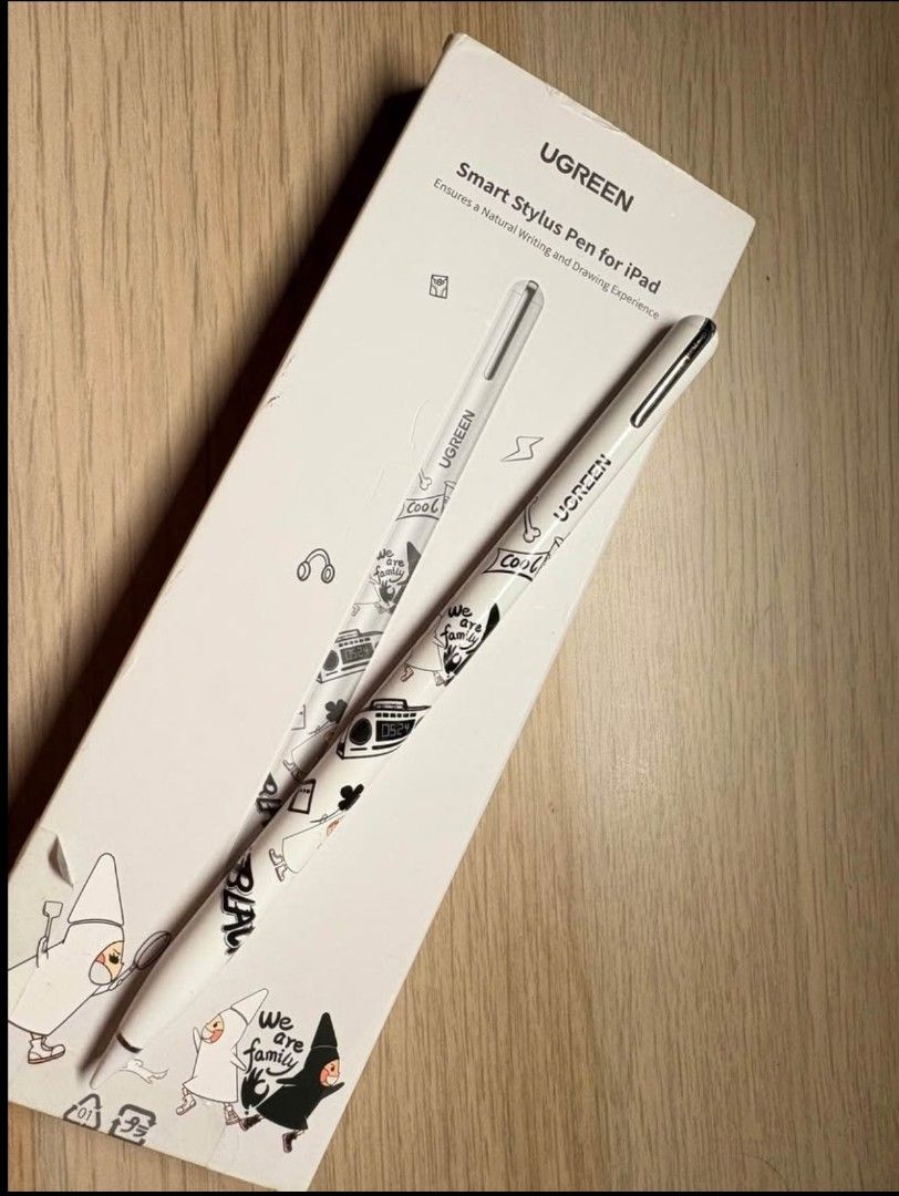 UGREEN Smart Stylus Pen for iPad (Category: Other Gadgets) located in Manila. Submitted by sandwitchhh (Listing ID 1460298451, Image 1). Description: UGREEN Smart Stylus Pen for iPad — For Sale Selling my UGREEN Smart Stylus Pen for iPad 🤍 * ✨ UGREEN Smart Stylus Pen * Compatible with Ipad Air M3 * Great for writing, note-taking, drawing, and everyday iPad use * Comes with original box and accessories * Item shown is the actual item * Special/de