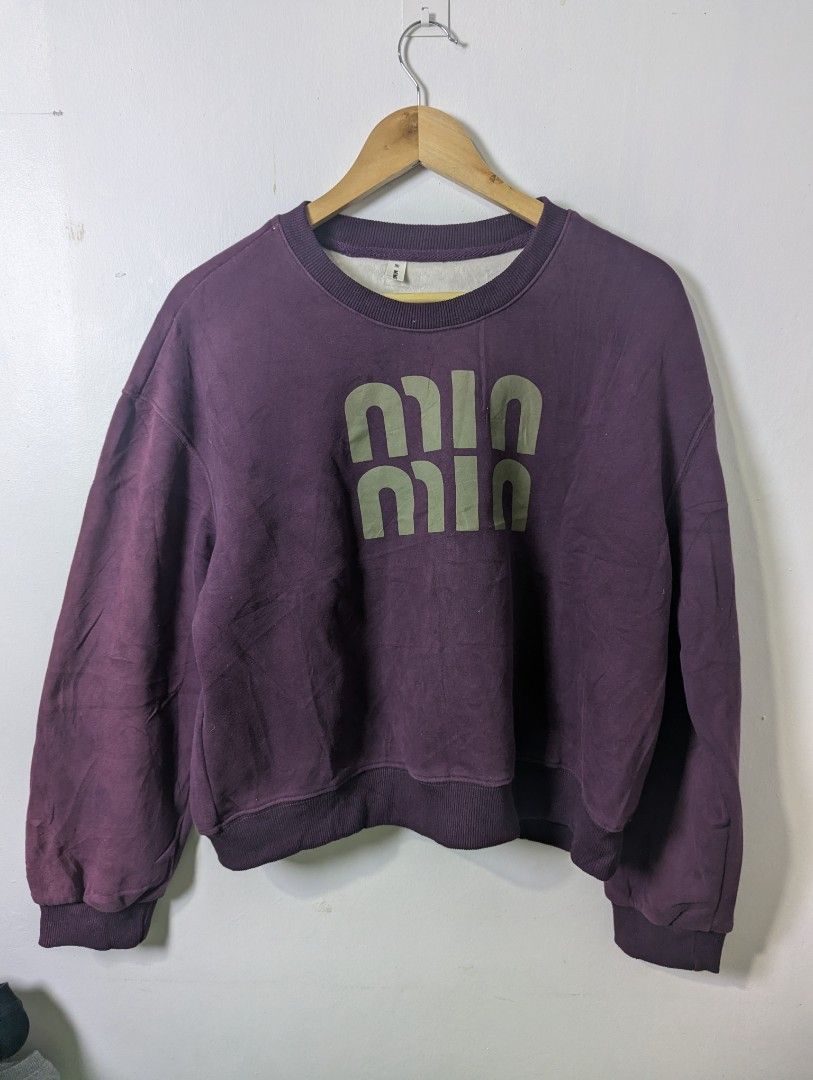 Unbranded Purple Graphic Sweatshirt (Category: Coats, Jackets and Outerwear) located in Quezon City. Submitted by activefitforless (Listing ID 1460234331, Image 3). Description: Free when you purchase a jacket/hoodie.