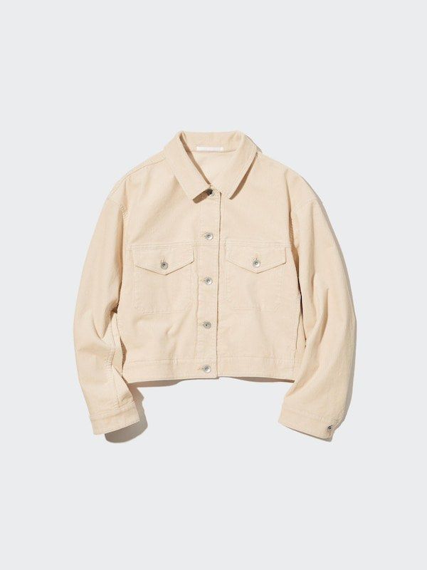 UNIQLO CORDUROY JACKET (Category: Coats, Jackets and Outerwear) located in Baguio. Submitted by thriftshopxbaguio (Listing ID 1460282150, Image 1). Description: — UNIQLO — L ON TAG | 21x21” — GOOD CONDITION .