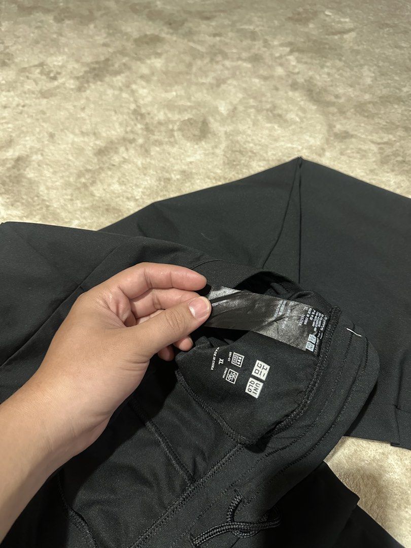 Uniqlo Dry Ex Pants (Category: Joggers) located in Las Pinas. Submitted by archimedes.joaquin (Listing ID 1460218148, Image 2). Description: Brandnew condition - 10/10 color rate - sz XL 32-34 waistline 37 inches length - No issue used few times only.