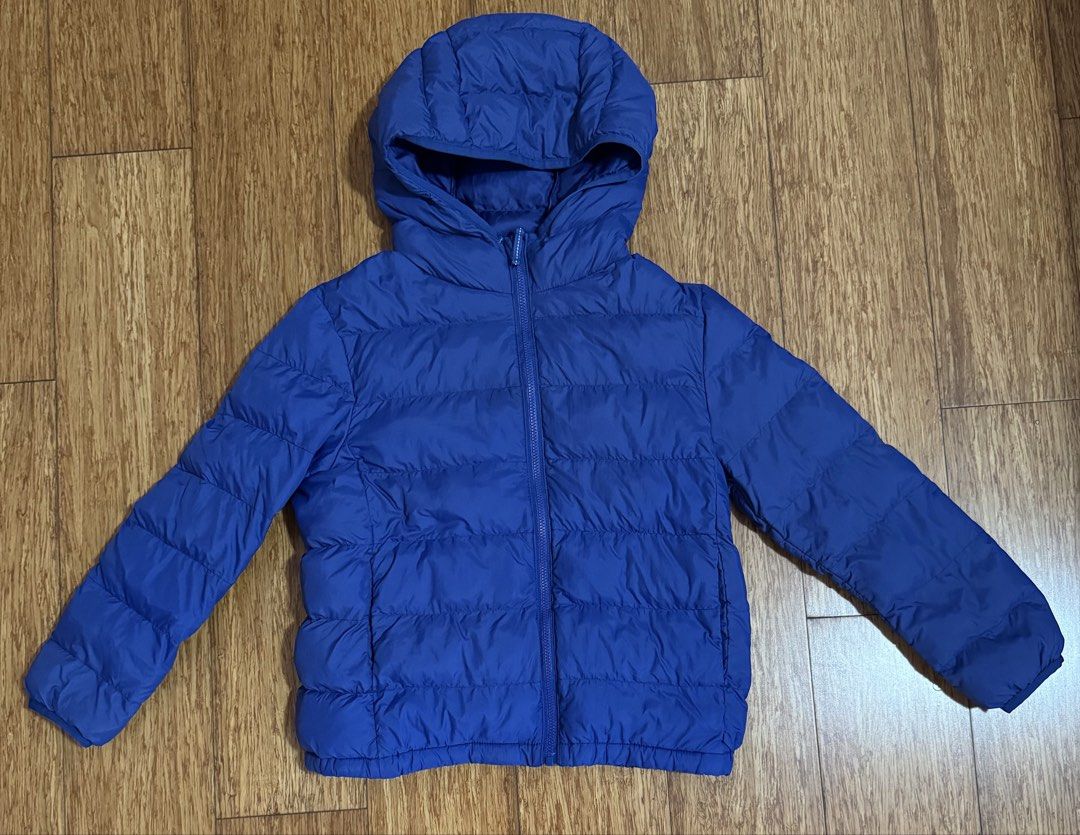 Uniqlo Kids down jacket - size 7-8 (Category: Babies & Kids Fashion) located in Quezon City. Submitted by ckllim (Listing ID 1460301051, Image 1). Description: .