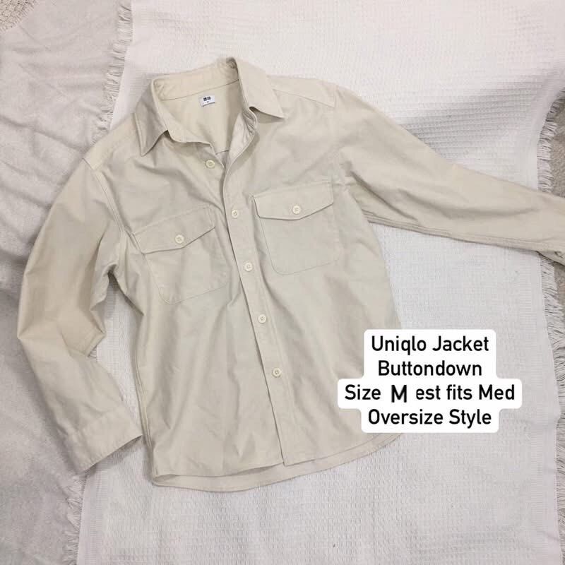 Uniqlo Utility Jacket (Category: Coats, Jackets and Outerwear) located in Subic. Submitted by ayvee.ph (Listing ID 1460128539, Image 3). Description: Uniqlo Utility Jacket Very pretty when worn & actual♥️ Excellent condition💯 No issue / No flaws ✅Store bought Once worn Size: M on tag Bust: Upto 49 L: 27 inches Shoulder: 19 inches 700 (last price posted) 📍 Olongapo / Subic Reg J&T door to door del Mine now pay tom Payment cutoff 12noon Shipping 