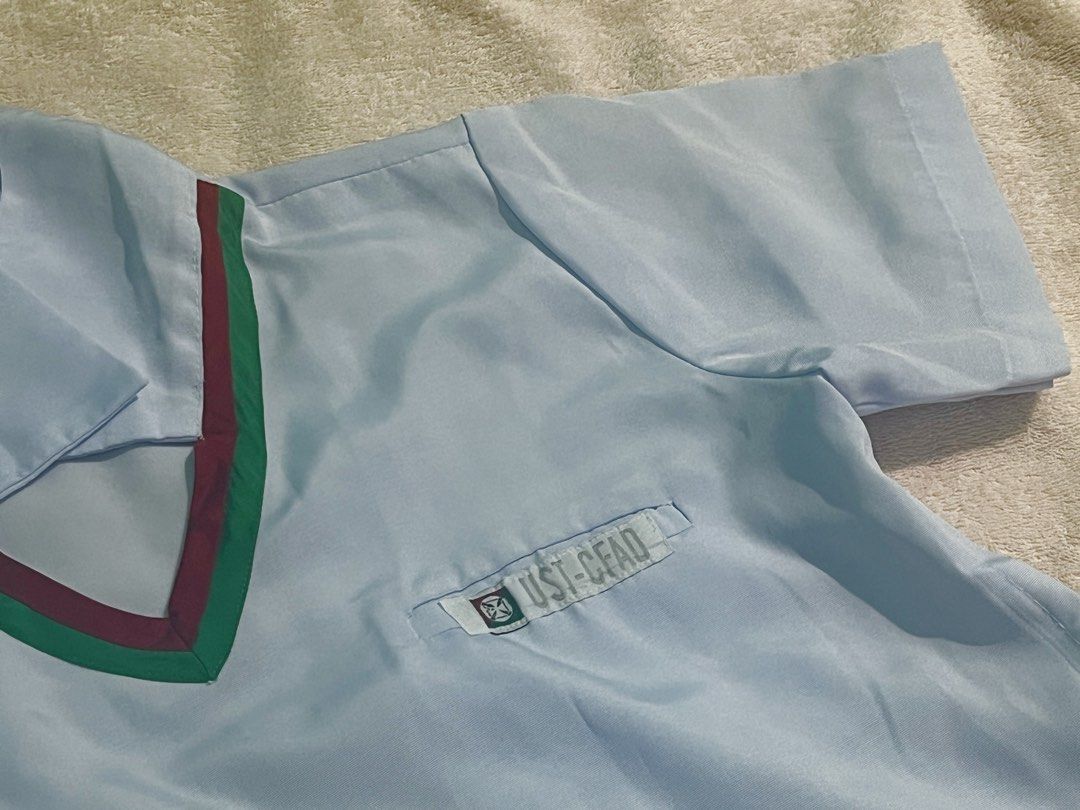 UST CFAD Uniform for Sale | Type A (Option 1) (Category: Others Tops) located in San Jose del Monte. Submitted by preloved.to.newlove (Listing ID 1460139231, Image 1). Description: Selling PER PIECE or TAKE ALL for only 400 PESOS! Claim yours now! ☑️ Barely used, good as new, 2 slots available! ☑️ Washed, pre-ironed and safely stored ☑️ Directly ordered from University Supplier ☑️ PM Code to claim: PTNLW301 📍ITEM NOTES📍 - See photo collage for 