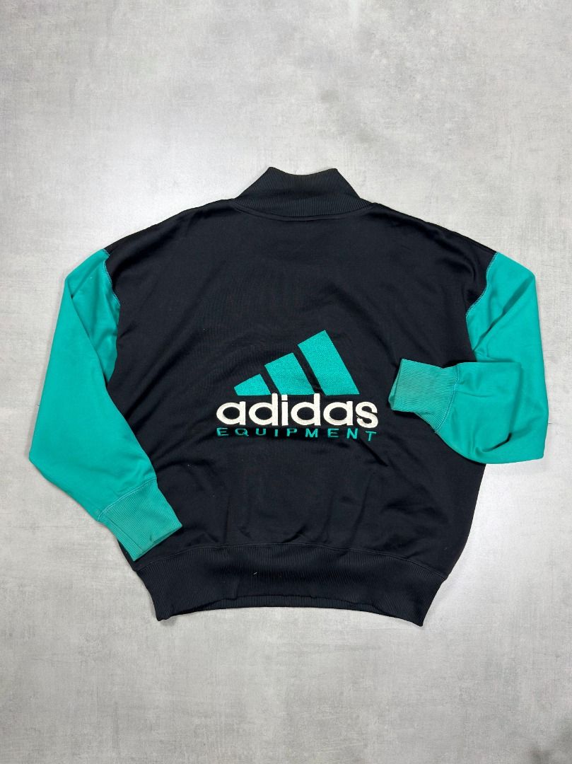 Vintage Adidas Equipment - Halfzip Sweater (Category: Coats, Jackets and Outerwear) located in Subic. Submitted by concretefloor (Listing ID 1460201205, Image 3). Description: Vintage Adidas Equipment - Halfzip Sweater Size Medium 23 inches width 26 inches length Excellent condition No flaws 9/10 condition Shipping fee not included Negotiable ; do not hesitate to make offer! .