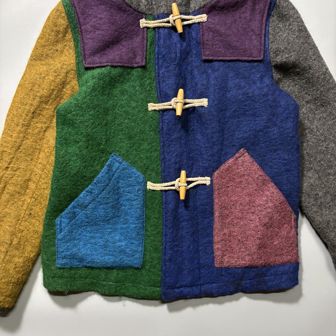 Vintage Go Slow Caravan Multi Color Wool Coat (Category: Coats, Jackets and Outerwear) located in Tayabas. Submitted by tayabaskartell (Listing ID 1460201696, Image 3). Description: .