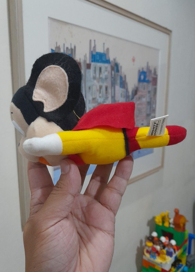 VINTAGE MIGHTY MOUSE PLUSH TOY (Category: Plushies & Soft Toys) located in Bulacan. Submitted by nansantiago (Listing ID 1460294389, Image 2). Description: VINTAGE MIGHTY MOUSE PLUSH TOY 🏷️ ₱300‼️ 📍 Location: Plaridel, Bulacan 💸 Mode of Payments: Gcash / BPI 📦 Pick-up / Ship 🚚 Couriers : Flash Express / SPX / Lalamove.