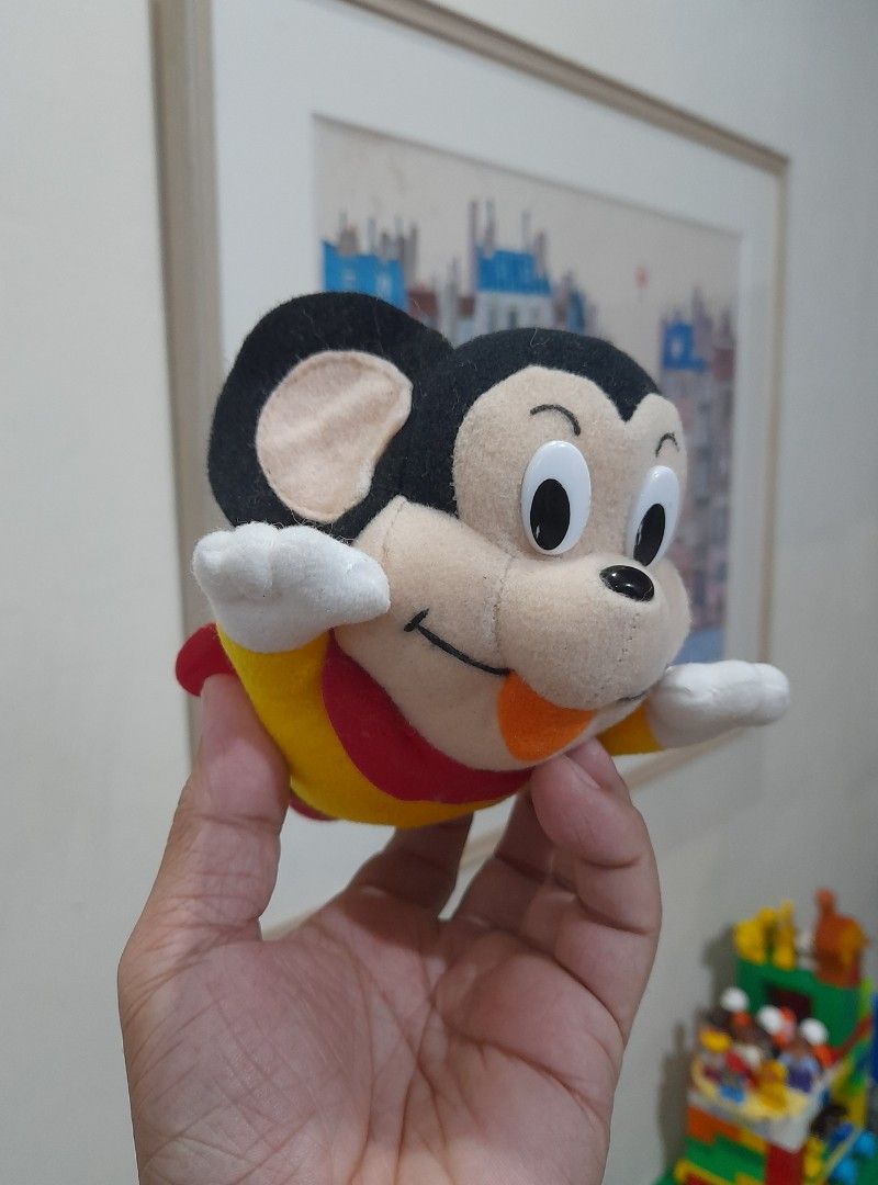 VINTAGE MIGHTY MOUSE PLUSH TOY (Category: Plushies & Soft Toys) located in Bulacan. Submitted by nansantiago (Listing ID 1460294389, Image 3). Description: VINTAGE MIGHTY MOUSE PLUSH TOY 🏷️ ₱300‼️ 📍 Location: Plaridel, Bulacan 💸 Mode of Payments: Gcash / BPI 📦 Pick-up / Ship 🚚 Couriers : Flash Express / SPX / Lalamove.