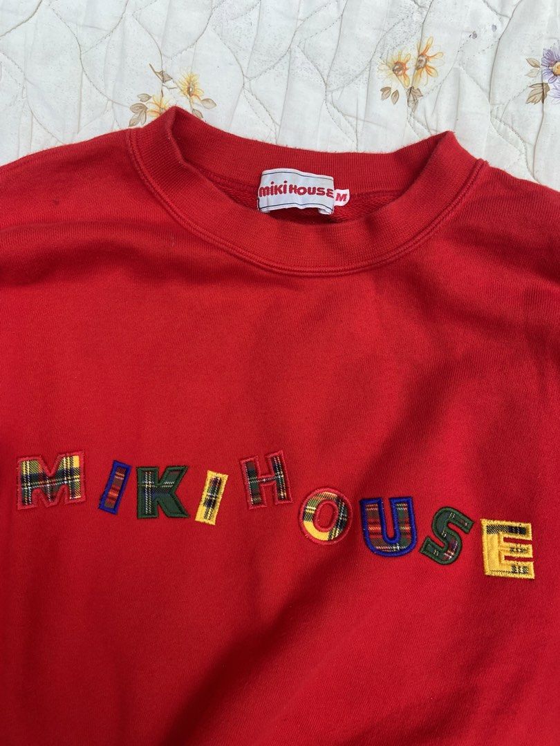 VINTAGE MIKI HOUSE PULLOVER (Category: Coats, Jackets and Outerwear) located in Salug. Submitted by bagdoi_finds (Listing ID 1460265024, Image 2). Description: GOOD AS BRAND NEW 10/10 COLOR RATE NO ISSUE.
