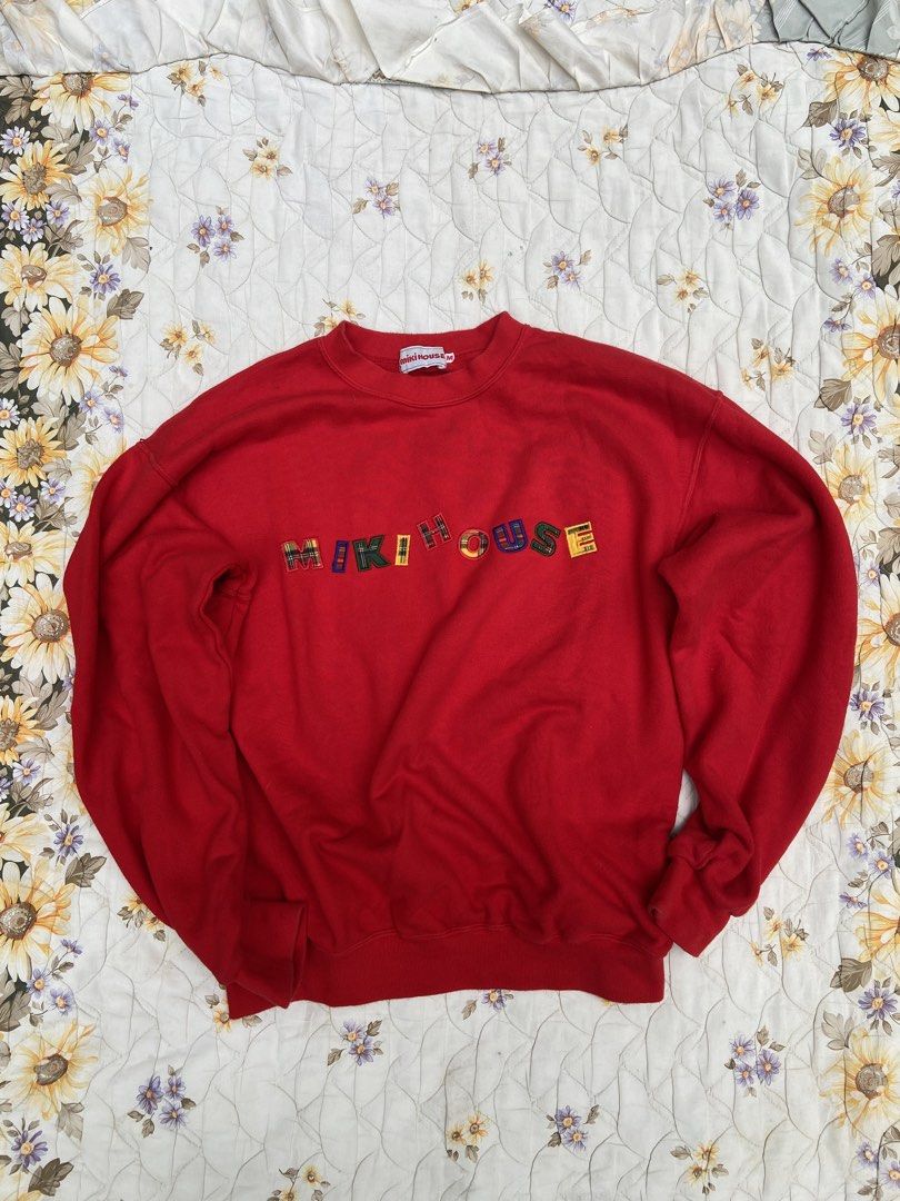 VINTAGE MIKI HOUSE PULLOVER (Category: Coats, Jackets and Outerwear) located in Salug. Submitted by bagdoi_finds (Listing ID 1460265024, Image 1). Description: GOOD AS BRAND NEW 10/10 COLOR RATE NO ISSUE.