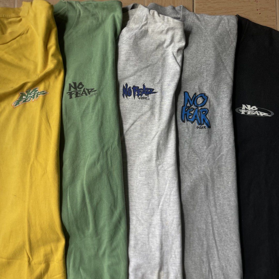 VINTAGE NO FEAR TOPS (Category: Tshirts & Polo Shirts ) located in Iriga City. Submitted by nostalgic.ragstoriches (Listing ID 1460134426, Image 3). Description: 5200 FREESHIPPING FOR ALL.