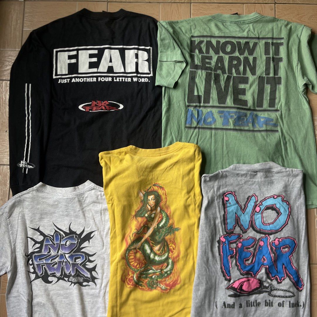 VINTAGE NO FEAR TOPS (Category: Tshirts & Polo Shirts ) located in Iriga City. Submitted by nostalgic.ragstoriches (Listing ID 1460134426, Image 2). Description: 5200 FREESHIPPING FOR ALL.